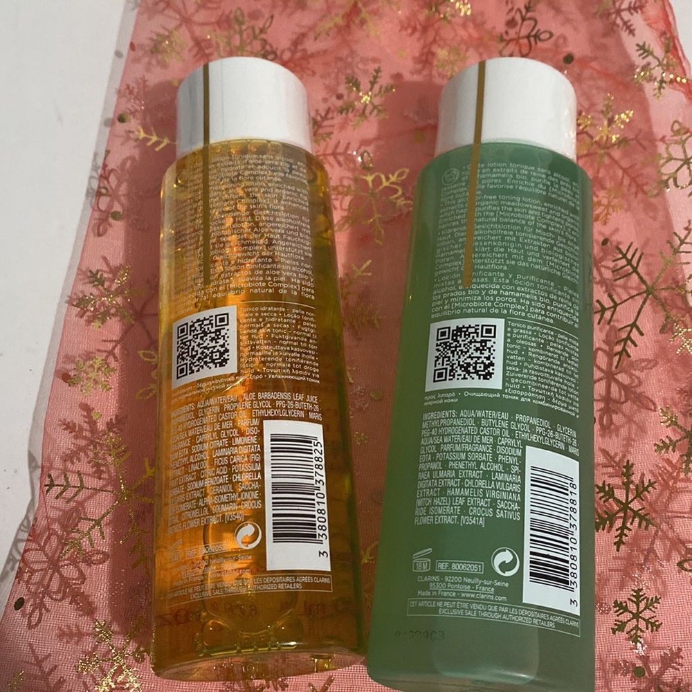 NWT *** CLARINS*** Purifying Toning Lotion & Hydrating Toning Lotion - Normal DS - Picture 4 of 9